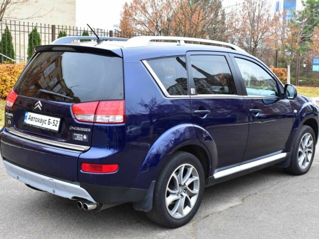 Синий Ситроен С-Кроссер, объемом двигателя 2.2 л и пробегом 156 тыс. км за 10300 $, фото 1 на Automoto.ua