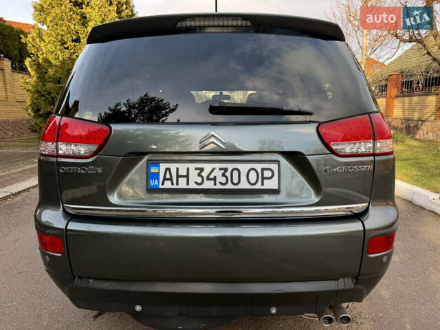 Зеленый Ситроен С-Кроссер, объемом двигателя 2.36 л и пробегом 228 тыс. км за 8299 $, фото 13 на Automoto.ua