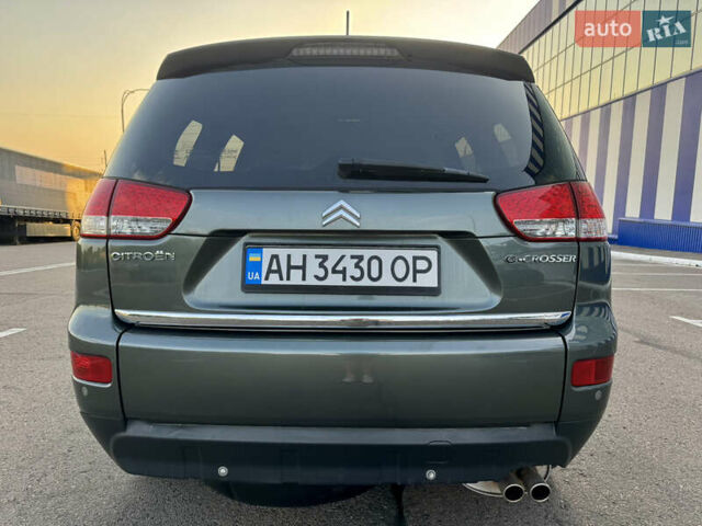Зеленый Ситроен С-Кроссер, объемом двигателя 2.4 л и пробегом 210 тыс. км за 8700 $, фото 12 на Automoto.ua