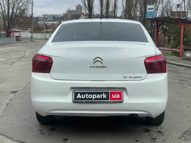 Белый Ситроен С-Элизе, объемом двигателя 1.2 л и пробегом 142 тыс. км за 6990 $, фото 7 на Automoto.ua