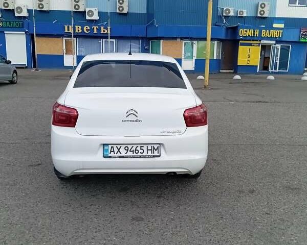 Белый Ситроен С-Элизе, объемом двигателя 1.2 л и пробегом 184 тыс. км за 6700 $, фото 3 на Automoto.ua