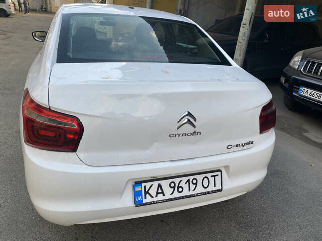 Білий Сітроен С-Елізє, об'ємом двигуна 1.59 л та пробігом 6 тис. км за 8999 $, фото 3 на Automoto.ua