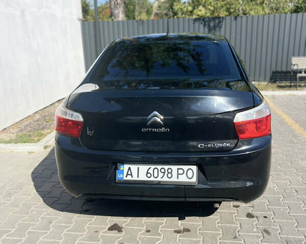 Чорний Сітроен С-Елізє, об'ємом двигуна 1.2 л та пробігом 131 тис. км за 6300 $, фото 2 на Automoto.ua