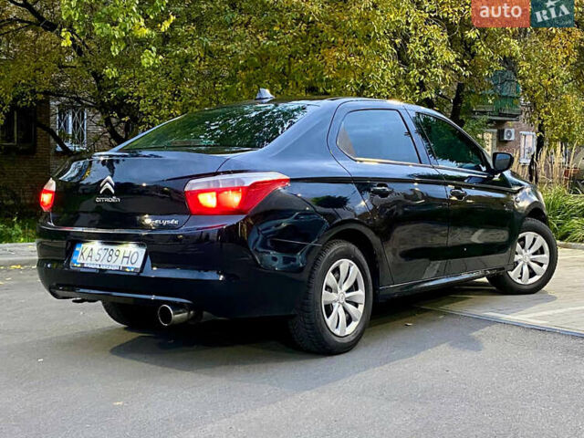 Черный Ситроен С-Элизе, объемом двигателя 1.2 л и пробегом 265 тыс. км за 3999 $, фото 4 на Automoto.ua