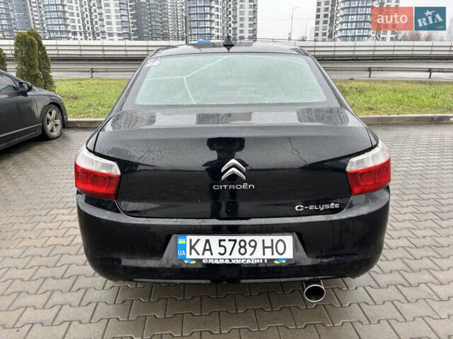 Черный Ситроен С-Элизе, объемом двигателя 1.2 л и пробегом 265 тыс. км за 4350 $, фото 7 на Automoto.ua
