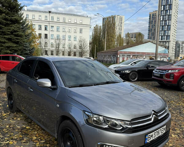 Серый Ситроен С-Элизе, объемом двигателя 1.2 л и пробегом 92 тыс. км за 7400 $, фото 1 на Automoto.ua