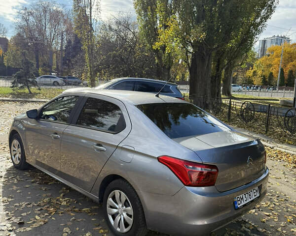 Серый Ситроен С-Элизе, объемом двигателя 1.2 л и пробегом 92 тыс. км за 7400 $, фото 5 на Automoto.ua