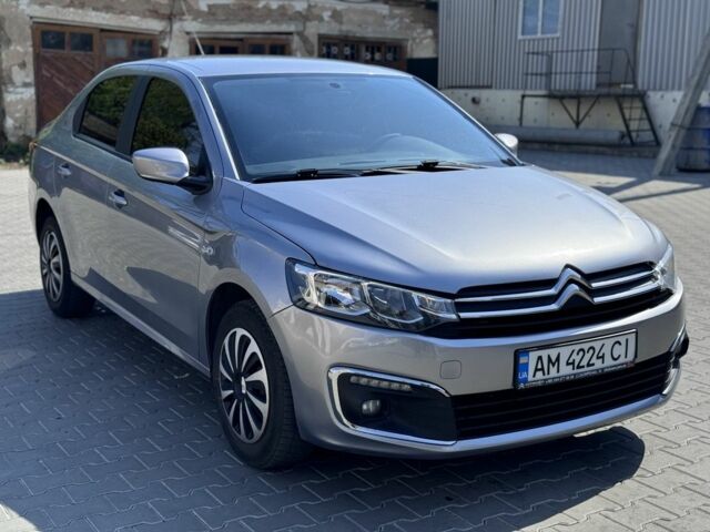 Серый Ситроен С-Элизе, объемом двигателя 1.6 л и пробегом 123 тыс. км за 7300 $, фото 2 на Automoto.ua