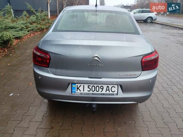 Серый Ситроен С-Элизе, объемом двигателя 1.59 л и пробегом 70 тыс. км за 9950 $, фото 3 на Automoto.ua