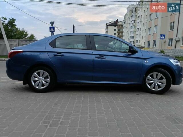 Синий Ситроен С-Элизе, объемом двигателя 1.2 л и пробегом 71 тыс. км за 6500 $, фото 1 на Automoto.ua