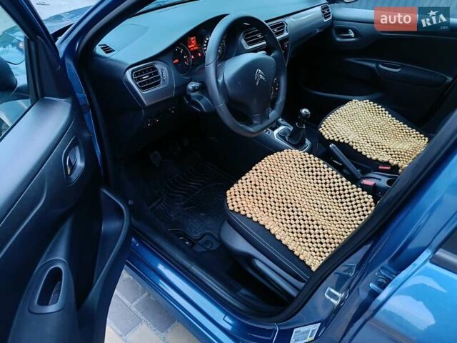 Синий Ситроен С-Элизе, объемом двигателя 1.2 л и пробегом 71 тыс. км за 6500 $, фото 8 на Automoto.ua