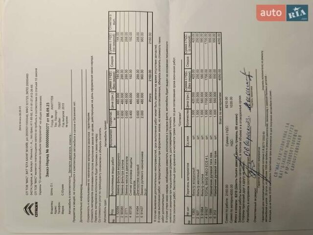 Синий Ситроен С-Элизе, объемом двигателя 1.2 л и пробегом 71 тыс. км за 6500 $, фото 20 на Automoto.ua