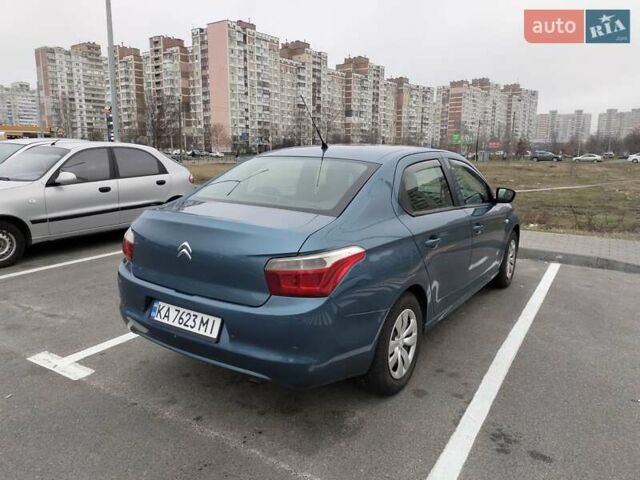Синий Ситроен С-Элизе, объемом двигателя 1.2 л и пробегом 175 тыс. км за 4700 $, фото 9 на Automoto.ua