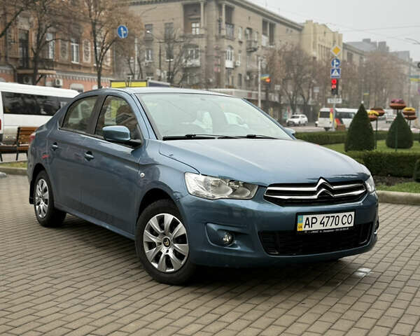 Синий Ситроен С-Элизе, объемом двигателя 1.2 л и пробегом 129 тыс. км за 3650 $, фото 2 на Automoto.ua