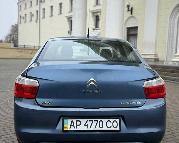 Синий Ситроен С-Элизе, объемом двигателя 1.2 л и пробегом 129 тыс. км за 3650 $, фото 4 на Automoto.ua