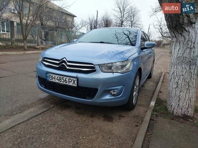 Синий Ситроен С-Элизе, объемом двигателя 1.2 л и пробегом 175 тыс. км за 5860 $, фото 4 на Automoto.ua