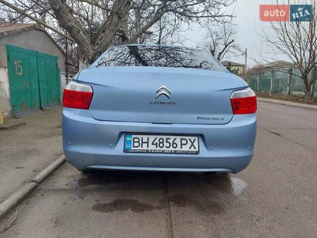 Синий Ситроен С-Элизе, объемом двигателя 1.2 л и пробегом 175 тыс. км за 5860 $, фото 3 на Automoto.ua