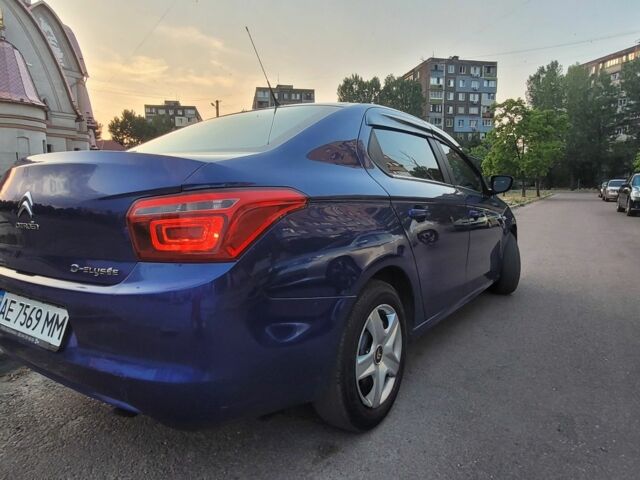 Синій Сітроен С-Елізє, об'ємом двигуна 1.2 л та пробігом 344 тис. км за 4200 $, фото 2 на Automoto.ua