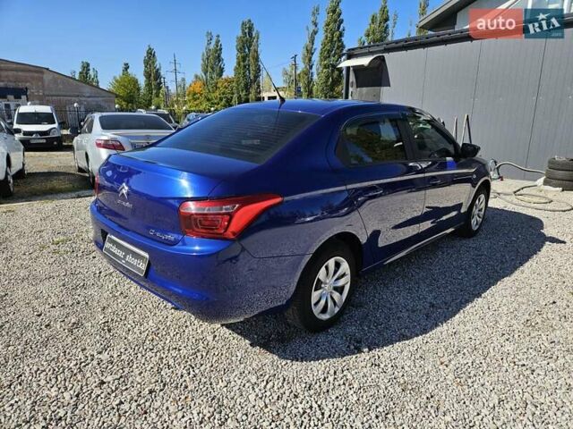 Синий Ситроен С-Элизе, объемом двигателя 1.2 л и пробегом 39 тыс. км за 8400 $, фото 5 на Automoto.ua