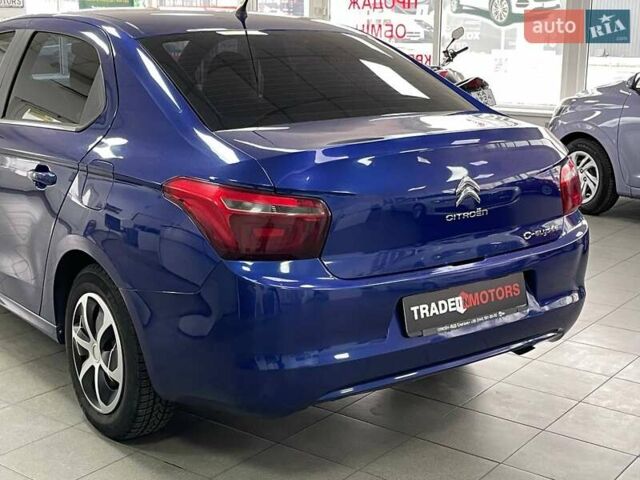 Синий Ситроен С-Элизе, объемом двигателя 1.2 л и пробегом 260 тыс. км за 4490 $, фото 9 на Automoto.ua