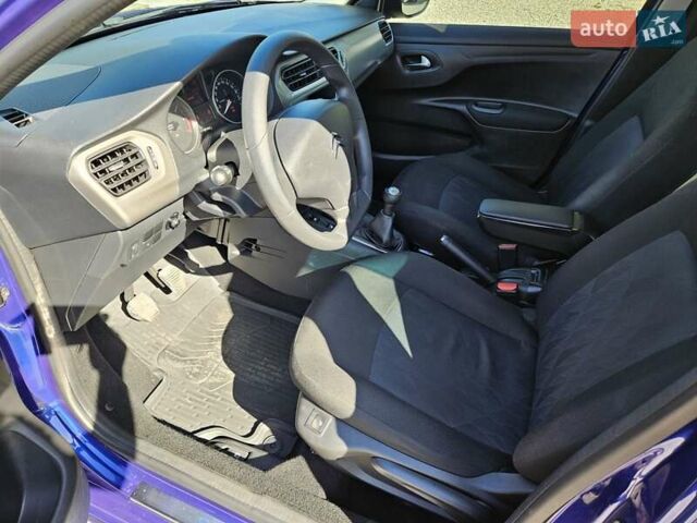 Синий Ситроен С-Элизе, объемом двигателя 1.2 л и пробегом 39 тыс. км за 8400 $, фото 1 на Automoto.ua