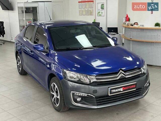 Синий Ситроен С-Элизе, объемом двигателя 1.2 л и пробегом 260 тыс. км за 4490 $, фото 1 на Automoto.ua