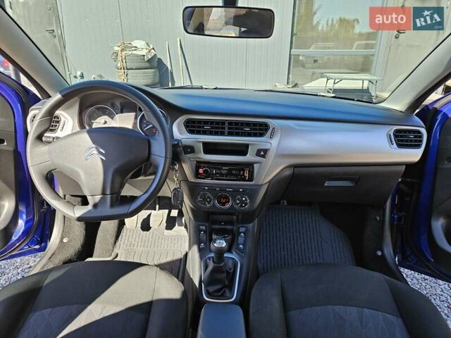 Синий Ситроен С-Элизе, объемом двигателя 1.2 л и пробегом 39 тыс. км за 8400 $, фото 11 на Automoto.ua