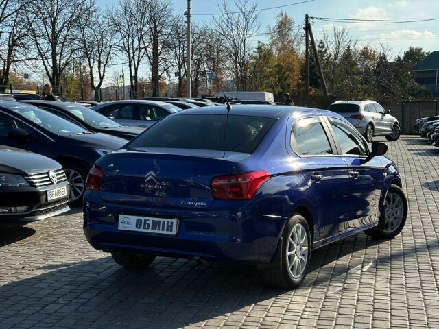 Синий Ситроен С-Элизе, объемом двигателя 1.6 л и пробегом 159 тыс. км за 8150 $, фото 3 на Automoto.ua