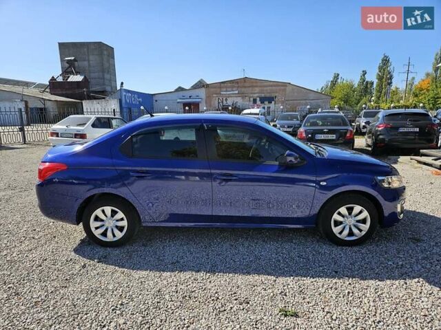 Синий Ситроен С-Элизе, объемом двигателя 1.2 л и пробегом 39 тыс. км за 8400 $, фото 4 на Automoto.ua