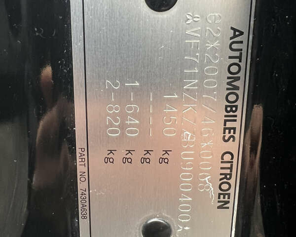 Черный Ситроен С-Зеро, объемом двигателя 0 л и пробегом 68 тыс. км за 4100 $, фото 19 на Automoto.ua