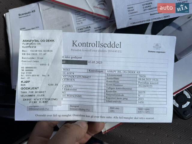 Черный Ситроен С-Зеро, объемом двигателя 0 л и пробегом 76 тыс. км за 5200 $, фото 22 на Automoto.ua
