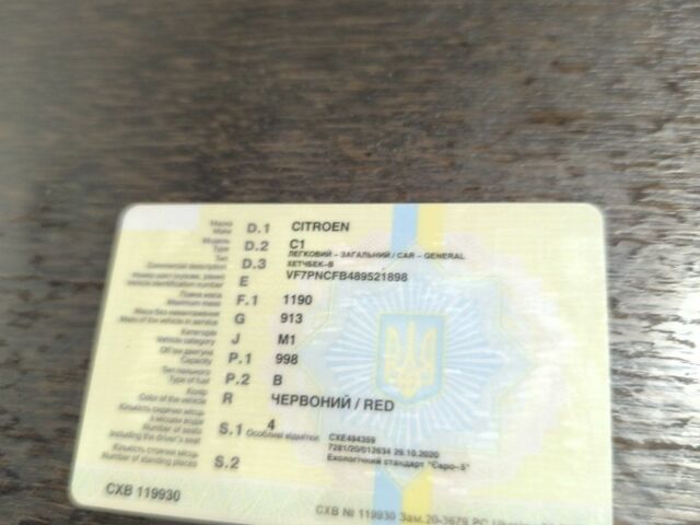 Червоний Сітроен С1, об'ємом двигуна 1 л та пробігом 157 тис. км за 4200 $, фото 1 на Automoto.ua