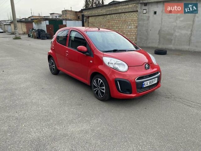 Сітроен С1 2012 у Києві на Automoto.ua Червоний Сітроен С1, об'ємом двигуна 1 л та пробігом 111 тис. км за 4700 $, фото 6 на Automoto.ua