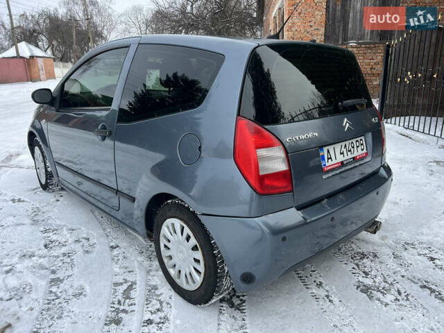 Сірий Сітроен С2, об'ємом двигуна 1.36 л та пробігом 112 тис. км за 3400 $, фото 4 на Automoto.ua