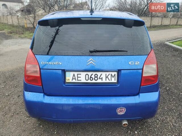 Синий Ситроен С2, объемом двигателя 1.4 л и пробегом 165 тыс. км за 3500 $, фото 5 на Automoto.ua