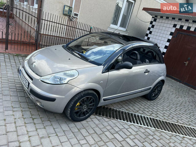 Серый Ситроен С3 Плюриель, объемом двигателя 1.6 л и пробегом 208 тыс. км за 4600 $, фото 7 на Automoto.ua