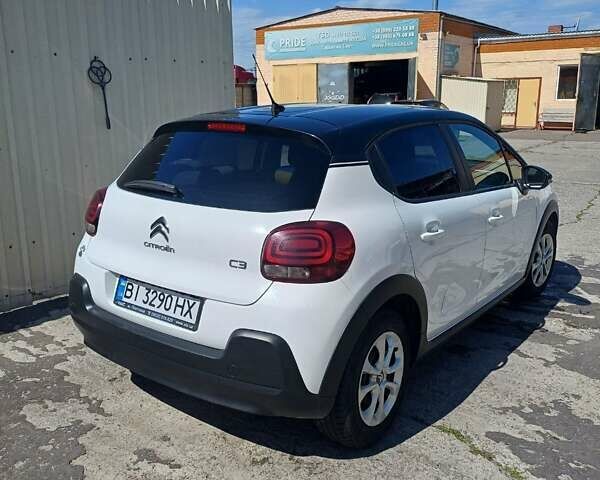 Белый Ситроен С3, объемом двигателя 1.2 л и пробегом 62 тыс. км за 9500 $, фото 1 на Automoto.ua