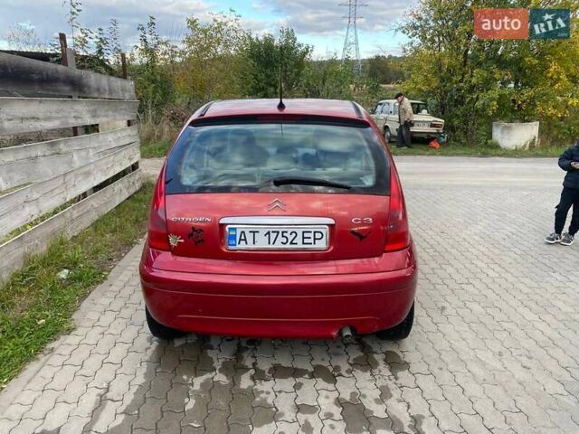 Красный Ситроен С3, объемом двигателя 1.59 л и пробегом 215 тыс. км за 4000 $, фото 4 на Automoto.ua