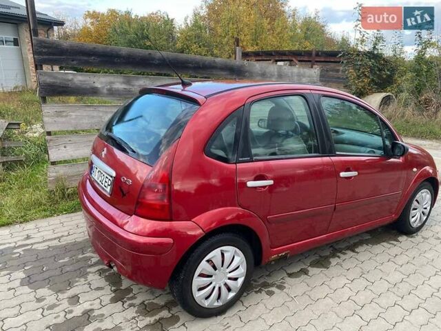 Красный Ситроен С3, объемом двигателя 1.59 л и пробегом 215 тыс. км за 4000 $, фото 1 на Automoto.ua
