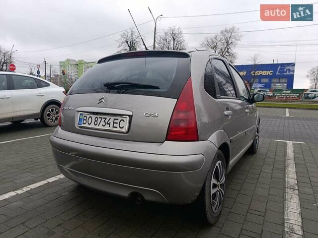 Сірий Сітроен С3, об'ємом двигуна 1.59 л та пробігом 189 тис. км за 3900 $, фото 4 на Automoto.ua