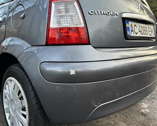Сірий Сітроен С3, об'ємом двигуна 1.59 л та пробігом 116 тис. км за 4500 $, фото 4 на Automoto.ua