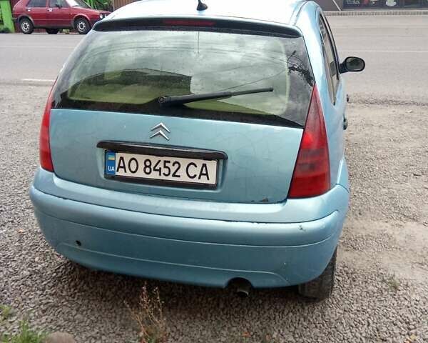 Синий Ситроен С3, объемом двигателя 1.4 л и пробегом 345 тыс. км за 1650 $, фото 4 на Automoto.ua