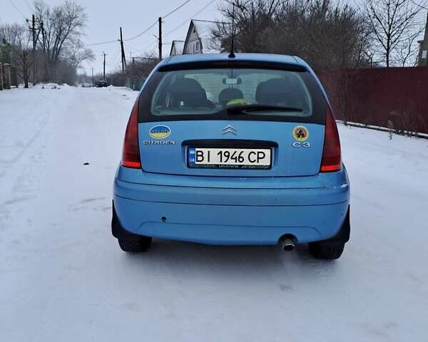 Синий Ситроен С3, объемом двигателя 1.36 л и пробегом 160 тыс. км за 4000 $, фото 5 на Automoto.ua