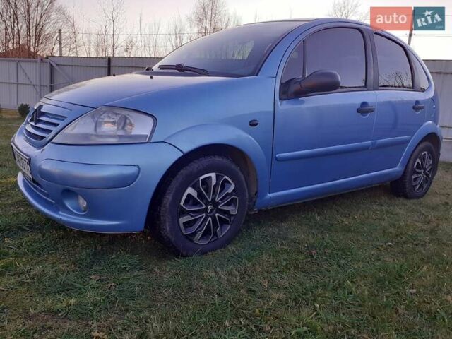 Синий Ситроен С3, объемом двигателя 1.36 л и пробегом 186 тыс. км за 3500 $, фото 2 на Automoto.ua