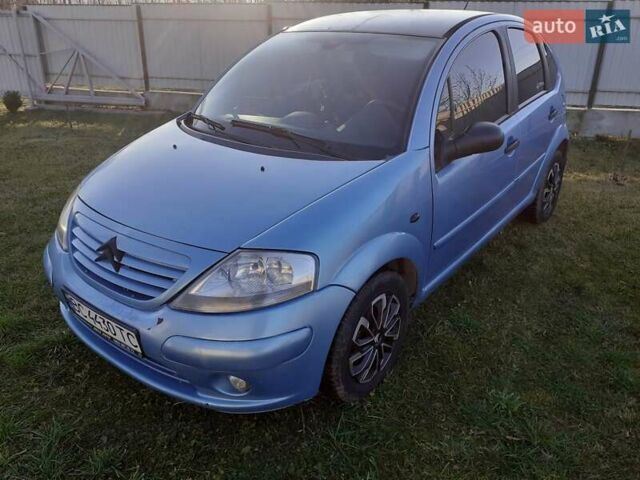 Синий Ситроен С3, объемом двигателя 1.36 л и пробегом 186 тыс. км за 3500 $, фото 1 на Automoto.ua