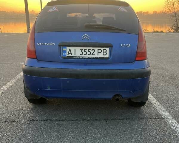 Синий Ситроен С3, объемом двигателя 1.36 л и пробегом 200 тыс. км за 2600 $, фото 2 на Automoto.ua