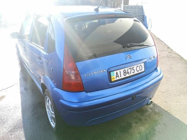 Синий Ситроен С3, объемом двигателя 1.6 л и пробегом 181 тыс. км за 2150 $, фото 4 на Automoto.ua