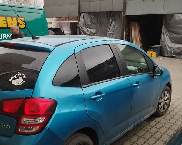 Синий Ситроен С3, объемом двигателя 1.4 л и пробегом 110 тыс. км за 4500 $, фото 2 на Automoto.ua