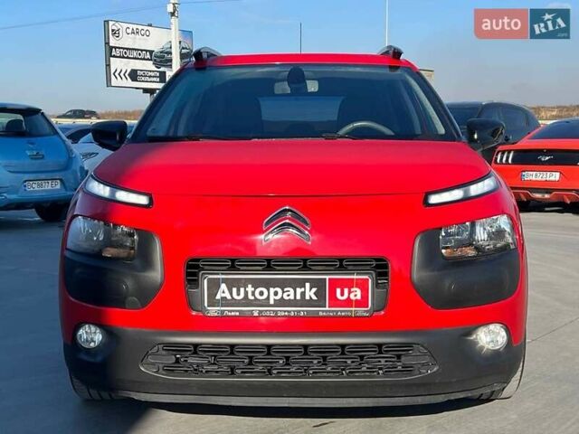 Червоний Сітроен C4 Кактус, об'ємом двигуна 1.2 л та пробігом 102 тис. км за 9990 $, фото 1 на Automoto.ua