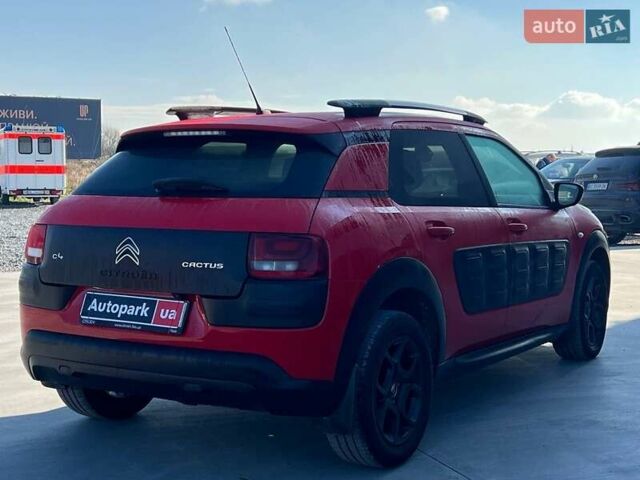 Червоний Сітроен C4 Кактус, об'ємом двигуна 1.2 л та пробігом 102 тис. км за 9990 $, фото 7 на Automoto.ua